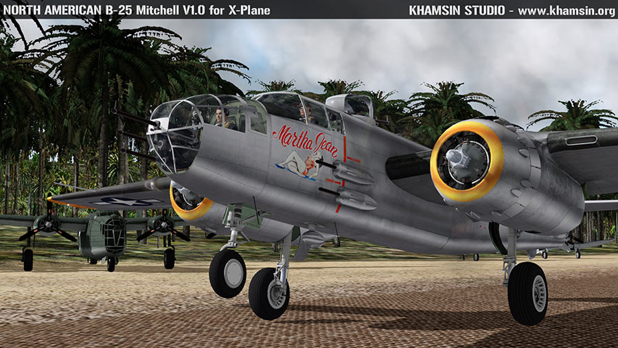 North American B-25 Mitchell V1.0 X-Plane 10