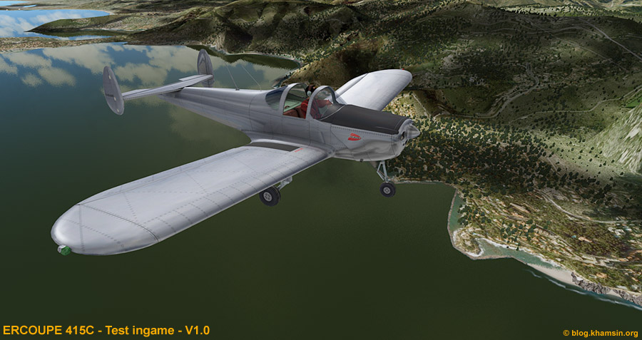 Ercoupe 415C V1.0 for X-Plane