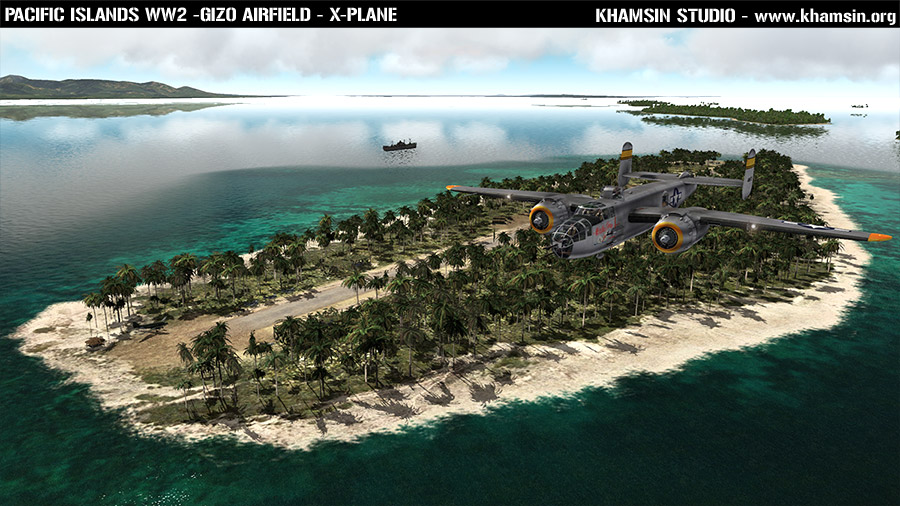 PACIFIC ISLANDS - Gizo airfield for X-Plane - WIP