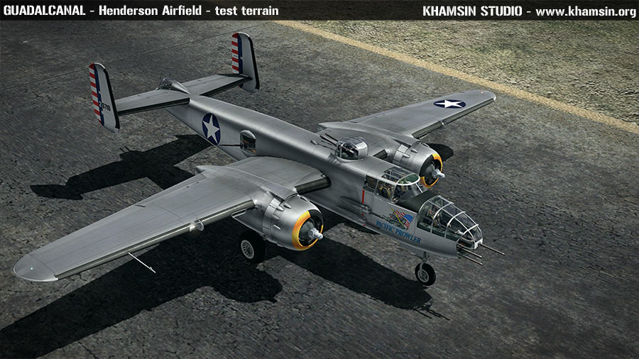 Guadalcanal - Pacific Islands - Test terrain X-Plane