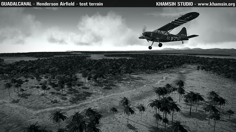 Guadalcanal - Pacific Islands - Test terrain X-Plane