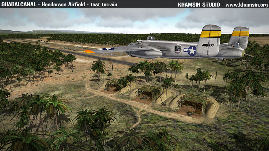 North American B-25 Mitchell - Guadalcanal - XPlane