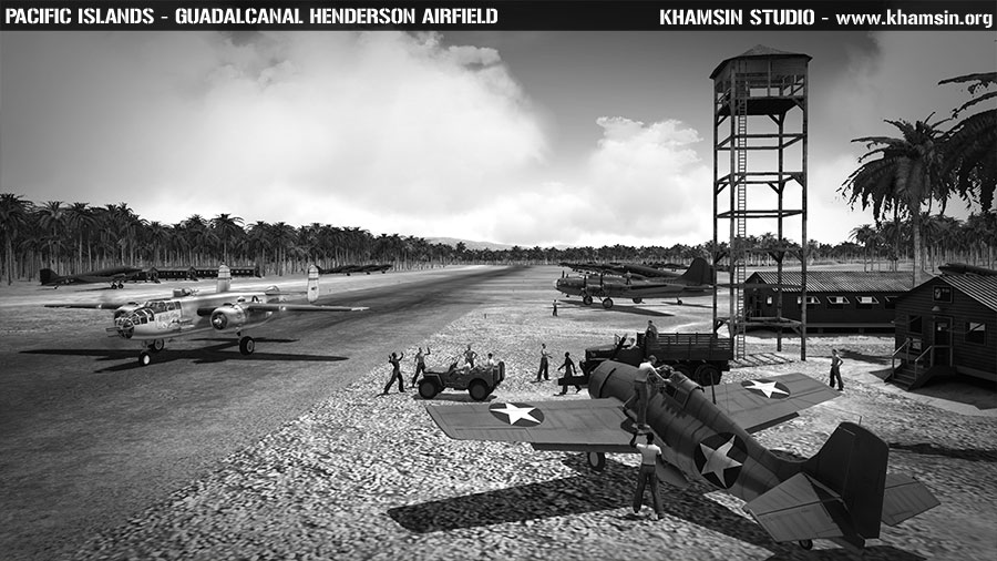 North American B-25 Mitchell - Guadalcanal - XPlane