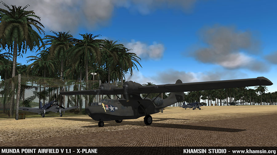 PACIFIC ISLANDS - Munda Point airfield for X-Plane