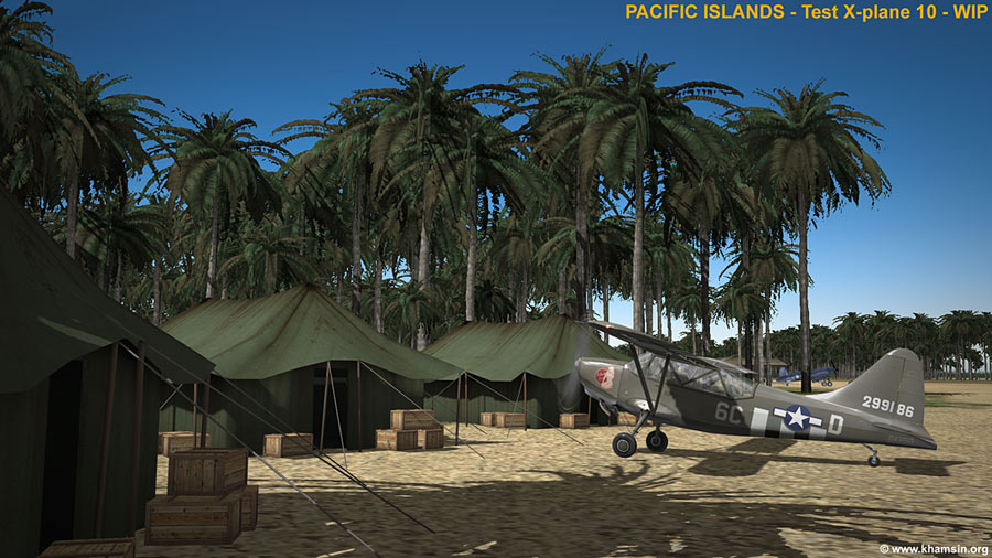 PACIFIC ISLANDS - Munda airfield for X-Plane - WIP